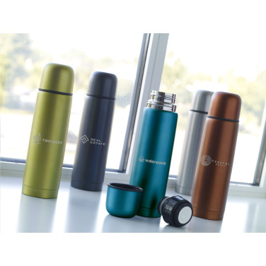 Logo trade meened foto: Frosted Bottle RCS Recycled Steel 500 ml termopudel