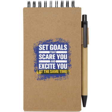 Logo trade firmakingi pilt: Märkmepaberid pastapliiatsiga (must tint)