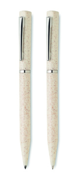 Logo trade ärikingitused foto: PEAT nisuõlest keskkonnasõbralik pastapliiatsi komplekt