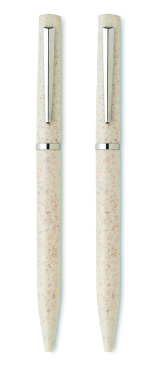 Logotrade reklaamtooted pilt: PEAT nisuõlest keskkonnasõbralik pastapliiatsi komplekt