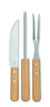 Logotrade ärikingid pilt: TOOLDERA roostevabast terasest grillitööriistad