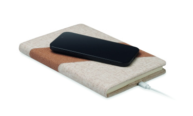 Logo trade meened foto: A5 märkmik 15W laadijaga CORTONA