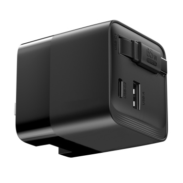 Logotrade firmakingituse foto: Urban Vitamin Mendocino 65W GaN laadija sissetõmmatava kaabliga