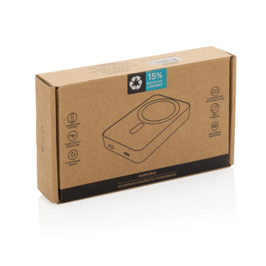 Logotrade reklaamkingi foto: Amporia 10 000 mAh magnetiline akupank