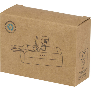 Logotrade reklaamkingi foto: Alnair 5000 mAh 10W C-tüüpi akupank mobiilialusega