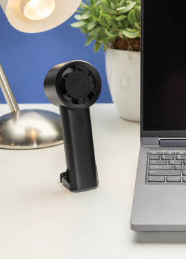 Logo trade reklaamtoote pilt: Twist RCS taaskasutatud plastist laetav kaasaskantav ventilaator