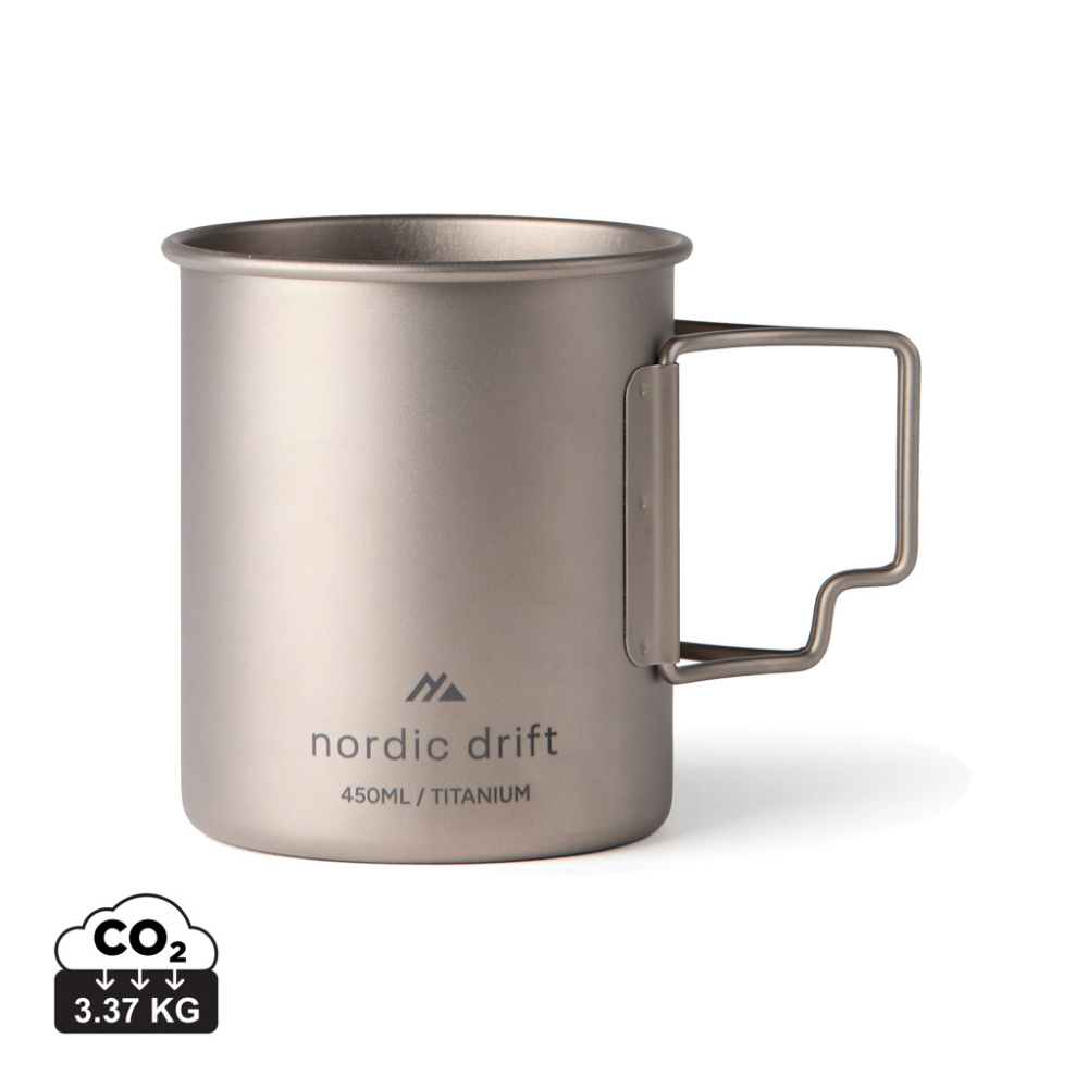 Logotrade ärikingitused pilt: Nordic Drift Trail Ultra Light Titanium 450ml kruus