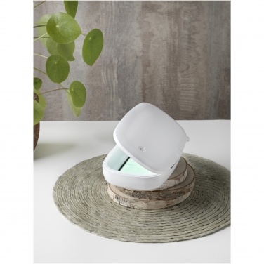 Logotrade mainoslahja ja liikelahja kuva: Capsule älypuhelimen UV-puhdistaja 5 W:n langattomalla latausalustalla