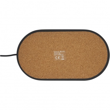 Logotrade liikelahja mainoslahja kuva: Klip-työpöydänjärjestäjä, 5 W, langattomasti lataava