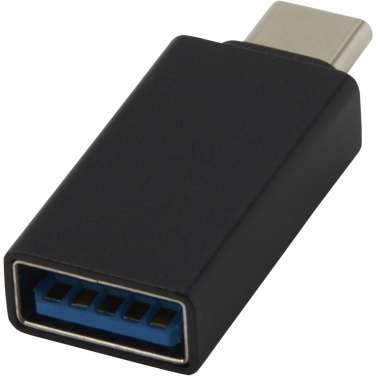 Logo trade mainostuotet tuotekuva: ADAPT alumiininen USB-C-USB-A 3.0 -sovitin