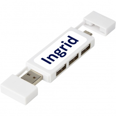 Logotrade liikelahjat mainoslahjat tuotekuva: Mulan Kaksois USB 2.0 -hubi