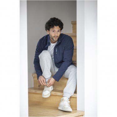 Logo trade liikelahja kuva: Amber miesten GRS-kierrätetty täysvetoketjullinen fleecetakki