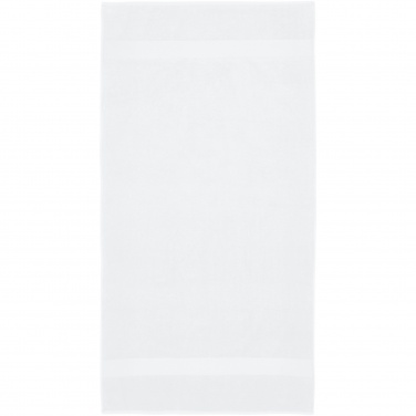 Logo trade liikelahjat mainoslahjat kuva: Amelia puuvillainen pyyhe, 450 g/m², 70x140 cm