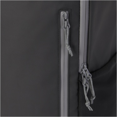 Logotrade liikelahja mainoslahja kuva: Aqua 15" GRS-kierrätetty vedenkestävä reppu kannettavalle tietokoneelle 21 l