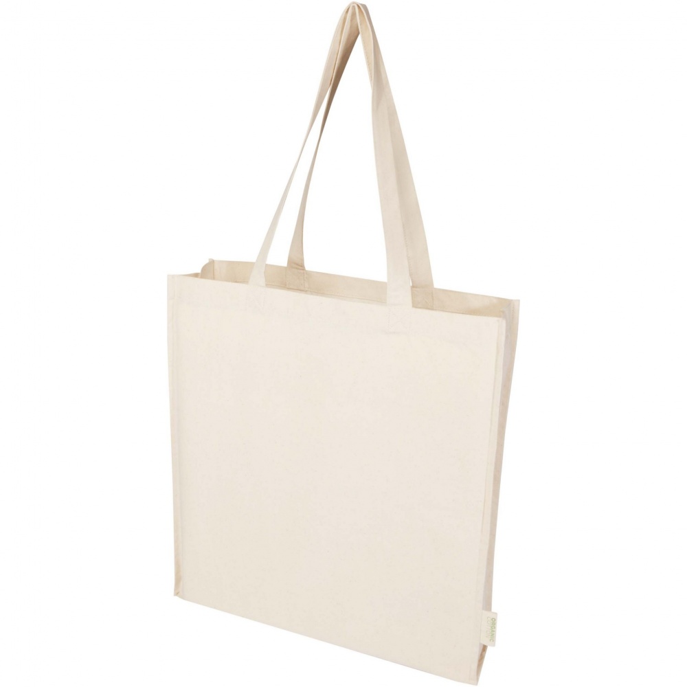 Logo trade liikelahjat tuotekuva: Orissa 180 g/m² organic full gusset tote bag 14L