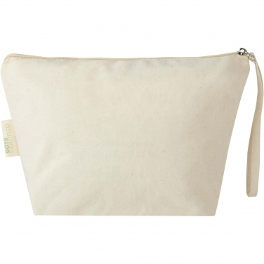 Logo trade mainoslahja ja liikelahja tuotekuva: Orissa 180 g/m² organic large accessory pouch 3L