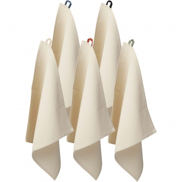 Logotrade mainoslahja ja liikelahja kuva: Alora 200 g/m² kierrätetystä puuvillasta valmistettu keittiöpyyhe