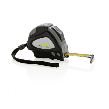 Logotrade mainoslahja tuotekuva: RCS Auto stop mittanauha 3m/16mm kierrätetystä muovista