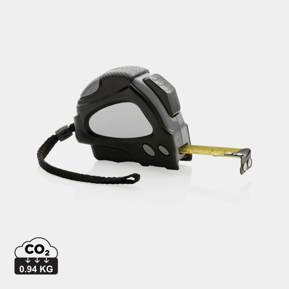 Logo trade liikelahjat tuotekuva: RCS Auto stop mittanauha 5m/19mm kierrätetystä muovista