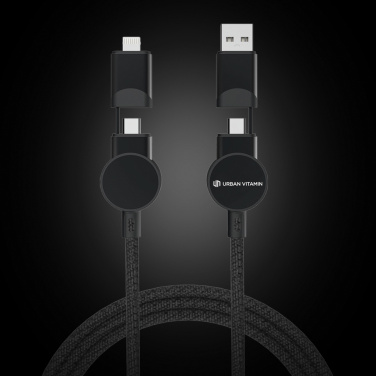 Logotrade mainostuote tuotekuva: Oakland RCS 1.2m 6-in-1 nopean latauksen 45W kaapeli