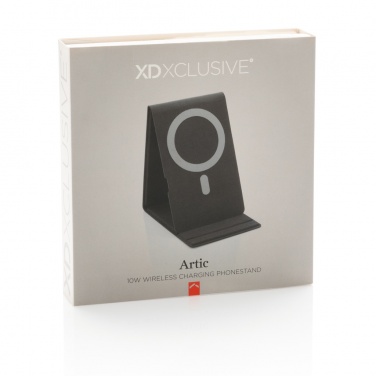 Logotrade mainoslahja tuotekuva: Artic Magneettinen 10W langaton latausjalusta