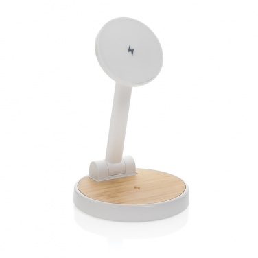 Logotrade liikelahjat mainoslahjat tuotekuva: Ontario RCS 15W magneettinen lataus 2 in 1 -teline muovia