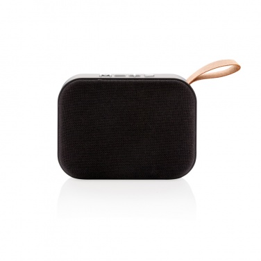 Logotrade liikelahjat mainoslahjat tuotekuva: Kangaspäällysteinen trendikaiutin