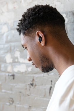 Logotrade mainostuote tuotekuva: Urban Vitamin Palm Springs RCS ENC nappikuulokkeet