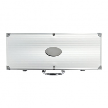 Logotrade mainoslahjat kuva: 12 kpl BBQ-setti alumiinirasiassa