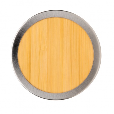 Logo trade liikelahja kuva: Vuototiivis bambusta valmistettu termospullo