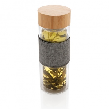 Logotrade mainostuote tuotekuva: Impact kaksoiseinäinen borosilikaattilasipullo