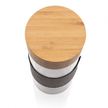 Logo trade mainoslahjat tuotekuva: Impact kaksoiseinäinen borosilikaattilasipullo