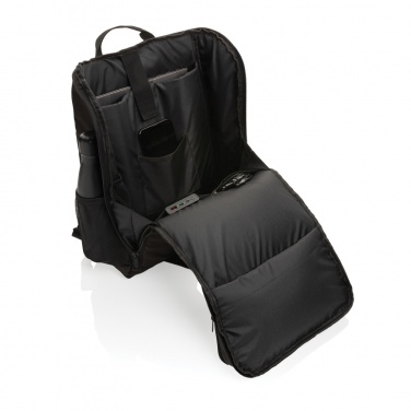 Logotrade liikelahjat kuva: Pedro AWARE™ RPET deluxe reppu 5W aurinkopaneelilla