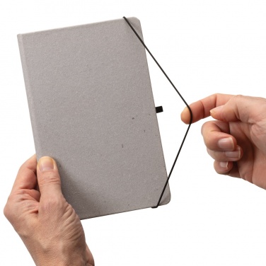 Logotrade mainoslahjat kuva: A5 kovakantinen vihko kierrätetystä nahasta