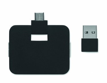 Logotrade liikelahjat mainoslahjat tuotekuva: 4-porttinen USB-keskitin