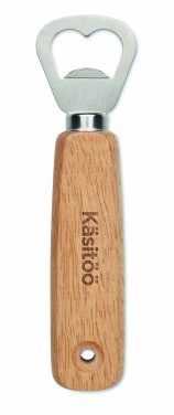 Logo trade mainoslahja ja liikelahja tuotekuva: Baarimikon pullonavaaja