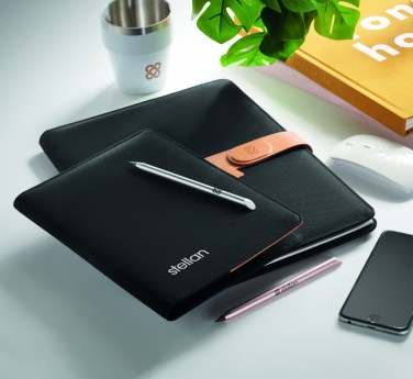 Logo trade liikelahja kuva: A4 RPET-konferenssikansio