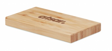 Logotrade liikelahjat mainoslahjat tuotekuva: Bambu varavirtalähde 4000 mAh ARENA SOLA