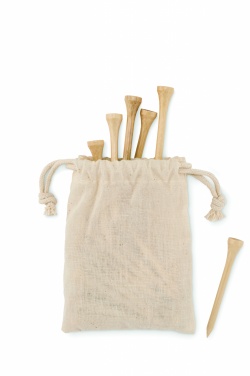 Logotrade mainostuote tuotekuva: Bambu golf tiisetti