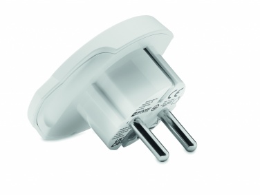 Logotrade mainoslahja tuotekuva: Matka-adapteri EU versio