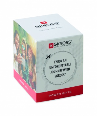 Logo trade liikelahjat tuotekuva: Matka-adapteri EU versio