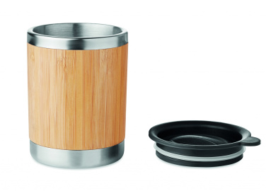 Logotrade mainostuotet kuva: Bambu take away-muki