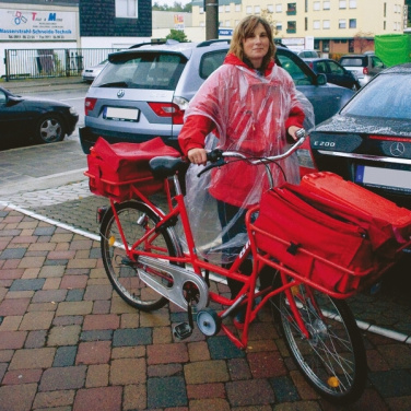 Logotrade mainoslahjat kuva: Hätäponcho TOURS