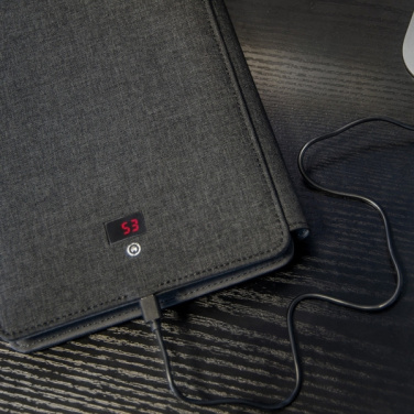 Logo trade liikelahjat tuotekuva: Power bank -kansio Leno