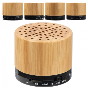 Logotrade mainostuotet kuva: Bambu Bluetooth-kaiutin FLEEDWOOD