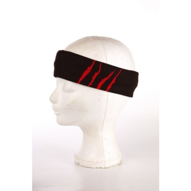 Logotrade liikelahja tuotekuva: Monikäyttöinen huivi BANDANA Schwarzwolf