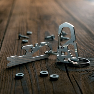 Logotrade mainoslahja ja liikelahja kuva: Monitoiminen avaimenperä ANTISANA Schwarzwolf