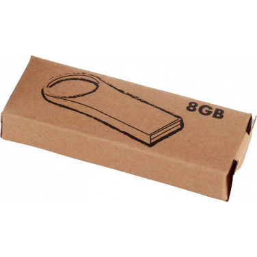 Logotrade liikelahjat mainoslahjat tuotekuva: Metallinen USB-muistitikku 8GB