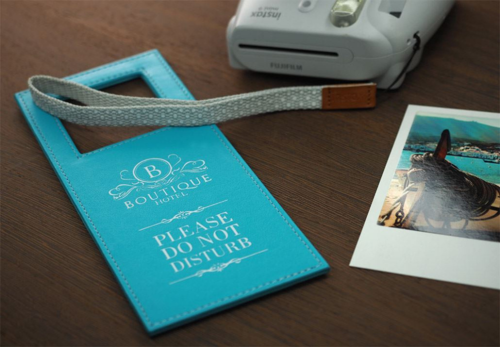 Logo trade liikelahjat tuotekuva: Hotellin oviripustin 1110119