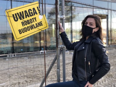 Logotrade liikelahjat mainoslahjat tuotekuva: VENUS PRO puuvillamaski HEPA-suodatintaskulla 1378165